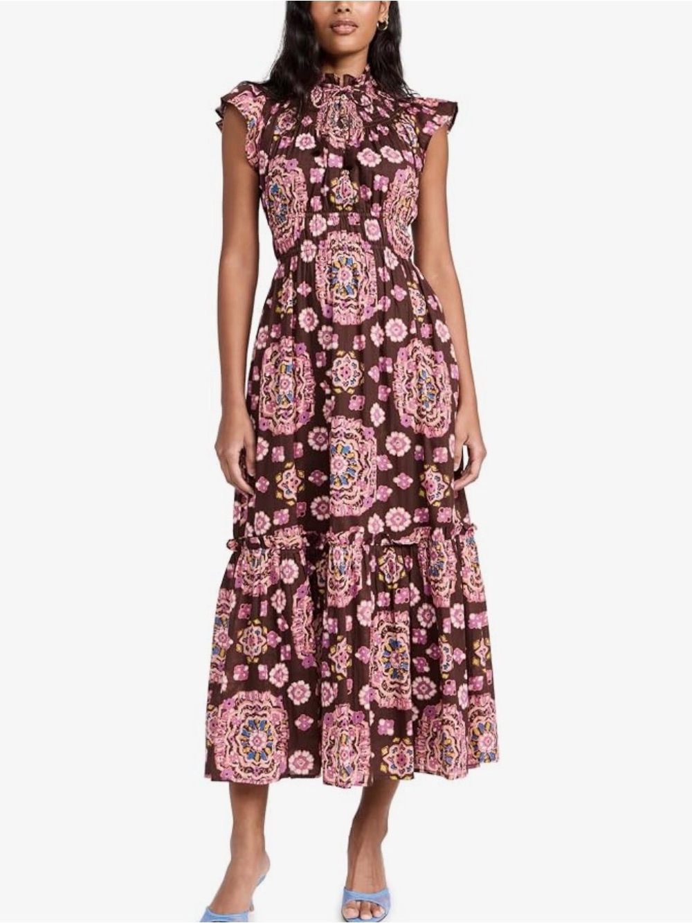 CLEOBELLA Indira ankle dress in Avalon